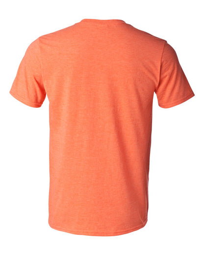 Gildan Unisex Softstyle® T-Shirt 64000 #color_Heather Orange