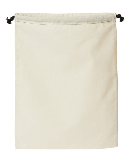 OAD Double Cinch Recycled Canvas Shoe and Accessory Bag OAD119R #color_Recycled Natural