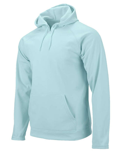 Paragon Unisex Vail Performance Fleece Hooded Sweatshirt 305 #color_Aqua Blue