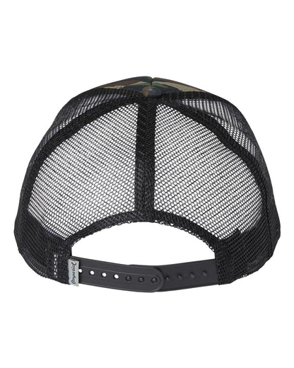 Imperial North Country Trucker Cap 1287 #color_Camo/ Black