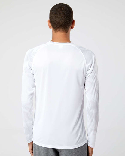Paragon Unisex Cabo Camo Performance Long Sleeve T-Shirt 228 #colormdl_White
