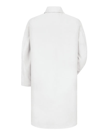 Red Kap Unisex Tall Button Front Lab Coat KP14T #color_White
