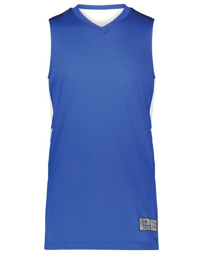 Augusta Sportswear Youth Alley-Oop Reversible Jersey 1167 #color_Royal/ White