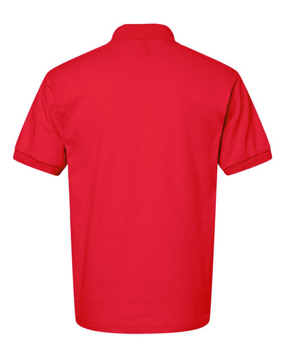Gildan Unisex DryBlend® Jersey Polo 8800 #color_Red