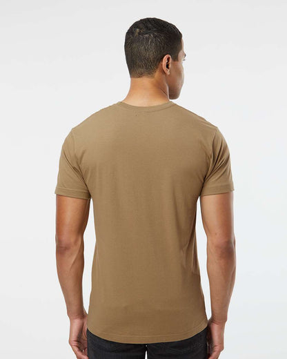LAT Unisex Fine Jersey Tee 6901 #colormdl_Coyote Brown