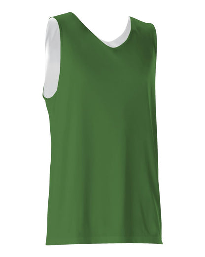 Alleson Athletic Youth Reversible Tank 506CRY #color_Kelly/ White