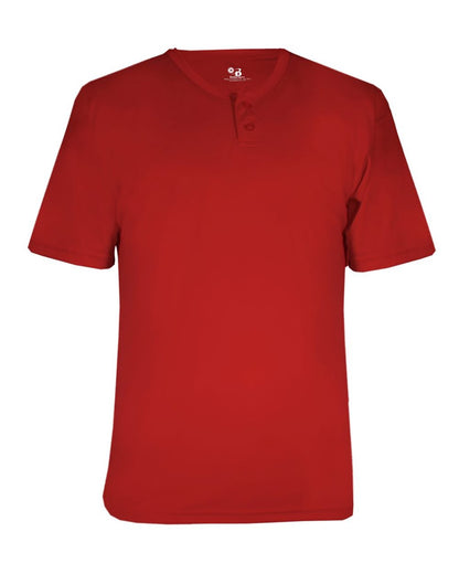 Alleson Athletic B-Core Youth Placket Jersey 2930 #color_Red