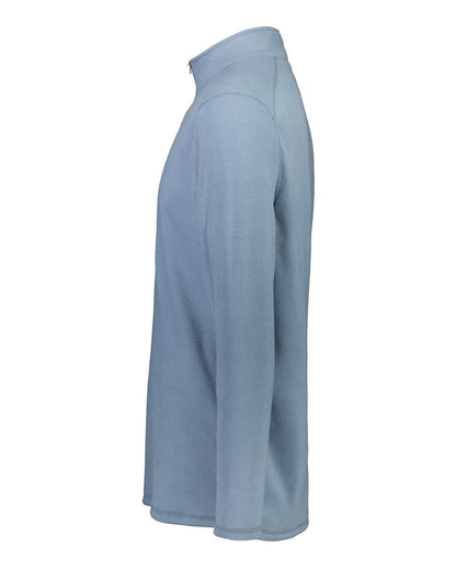 Augusta Sportswear Unisex Eco Revive™ Micro-Lite Fleece Quarter-Zip Pullover 6863 #color_Storm