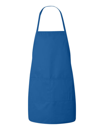 Liberty Bags Long Butcher Block Apron 5505 #color_Royal