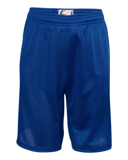 C2 Sport Youth Mesh Shorts 5209 #color_Royal