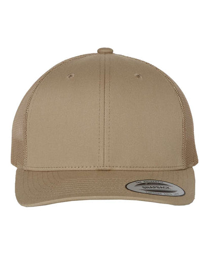 YP Classics Retro Trucker Cap 6606 #color_Khaki