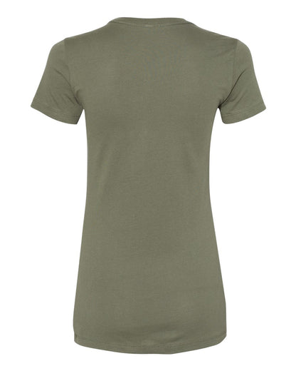 BELLA + CANVAS Women's Slim Fit Tee 6004 #color_Military Green