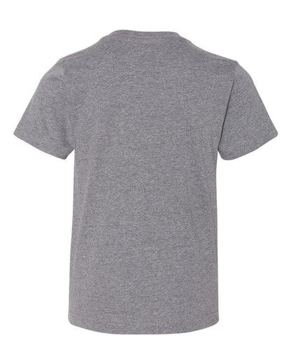 LAT Youth Fine Jersey Tee 6101 #color_Granite Heather