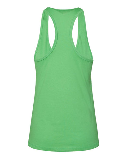 BELLA + CANVAS Women's Jersey Racerback Tank 6008 #color_Synthetic Green