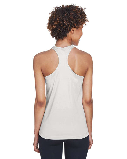 Team 365 Women's Zone Performance Racerback Tank TT11WRC #colormdl_Sport Silver