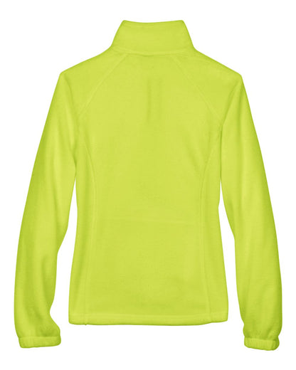 Harriton Women's Full-Zip Fleece M990W #color_Safety Yellow