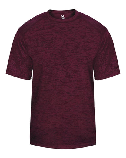 Badger Men's Tonal Blend T-Shirt 4171 #color_Maroon Tonal Blend