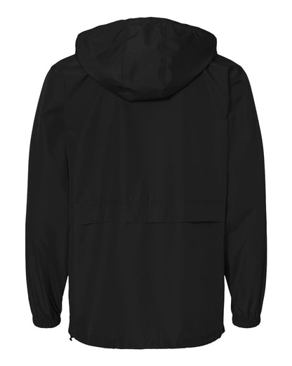 Champion Unisex Full-Zip Anorak Jacket CO125 #color_Black