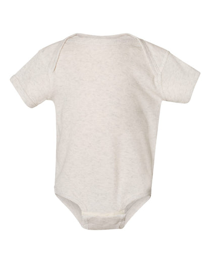 Rabbit Skins Infant Baby Rib Bodysuit 4400 #color_Natural Heather