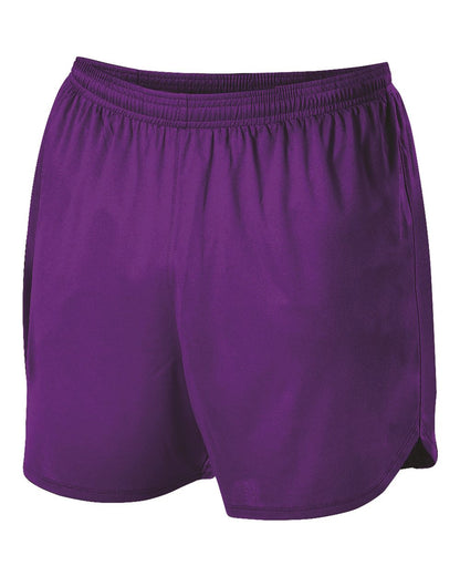 Alleson Athletic Women's Woven Track Shorts R3LFPW #color_Purple