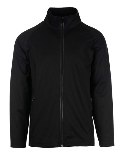 Burnside Men's The Burn Full-Zip Jacket 8160 #color_Black