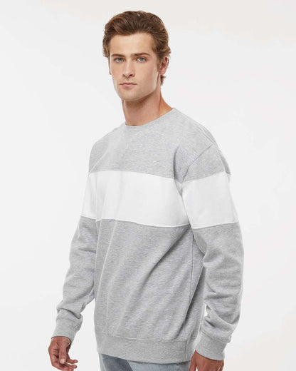 J. America Unisex Varsity Fleece Crewneck Sweatshirt 8646 #colormdl_Oxford