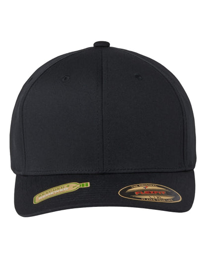 Flexfit Sustainable Polyester Cap 6277R #color_Black