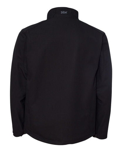 DRI DUCK Men's Acceleration Waterproof Soft Shell Jacket 5365 #color_Black
