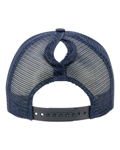 Infinity Her Women's Modern Trucker Cap CHARLIE #color_Dark Navy/ Navy