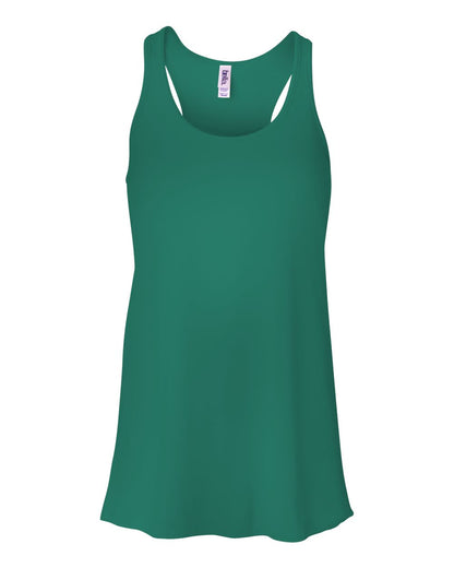 BELLA + CANVAS Women's Flowy Racerback Tank 8800 #color_Kelly