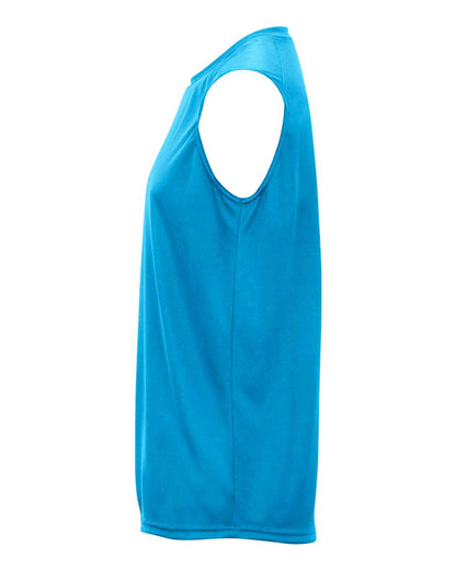 Badger Youth B-Core Sleeveless T-Shirt 2130 #color_Electric Blue