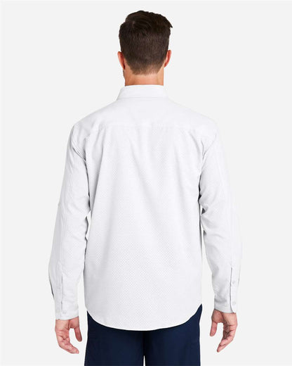 HUK Men's Tide Point Pocket Fishing Shirt H150172 #colormdl_White