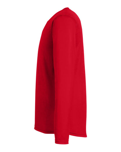 Under Armour Men's Team Tech™ Long Sleeve T-Shirt 1376843 #color_Red/ White