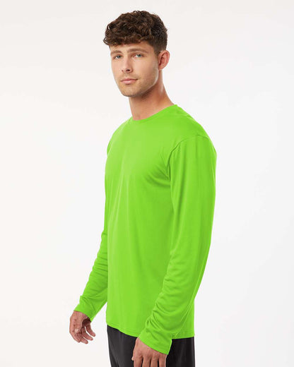 AllPro Unisex Pro-Lock Performance Long Sleeve T-Shirt 48400 #colormdl_Lime