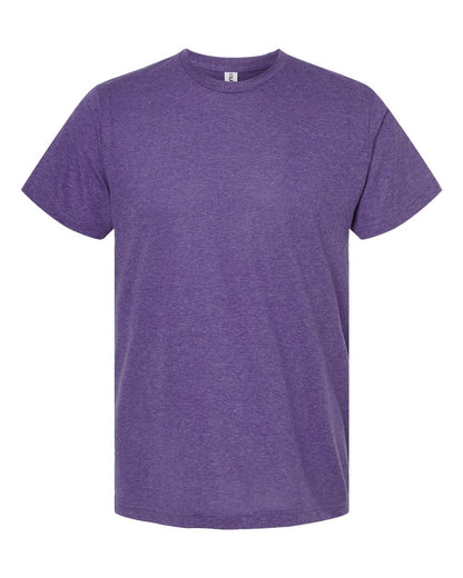 Tultex Poly-Rich T-Shirt 241 #color_Heather Purple