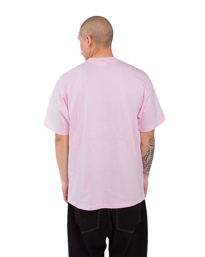 Shaka Wear Unisex Max Heavyweight T-Shirt SHMHSS #colormdl_Powder Pink