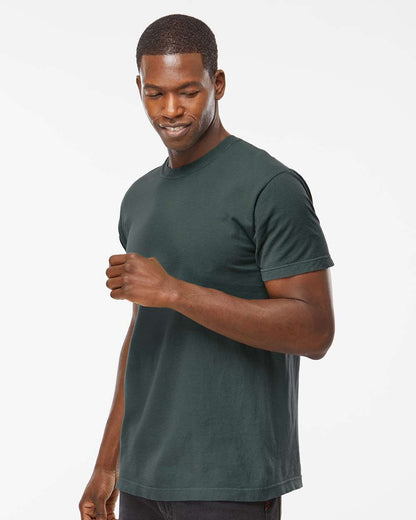 M&O Unisex Vintage Garment-Dyed T-Shirt 6500M #colormdl_Blue Spruce