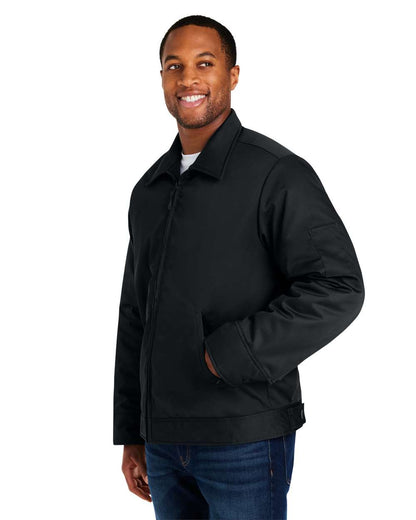 Harriton Unisex Tall ClimaBloc® Station Jacket M721T #colormdl_Black