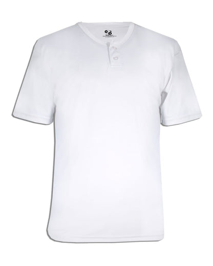 Alleson Athletic B-Core Youth Placket Jersey 2930 #color_White