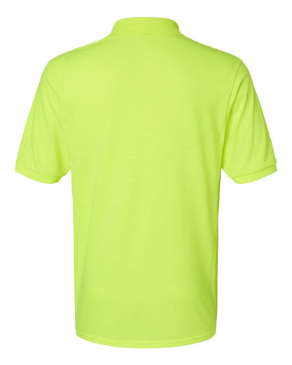 JERZEES Men's Dri-Power® Polo 437R #color_Safety Green