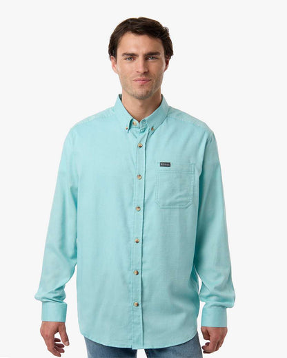 Columbia Men's Rapid Rivers™ II Shirt 155205 #colormdl_Vintage Blue Oxford