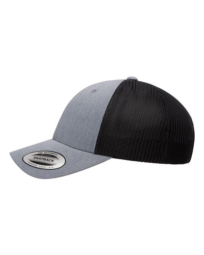 YP Classics Elite Cap 6601 #color_Heather/ Black