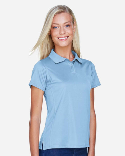Harriton Women's Polyester Jersey Polo M315W #colormdl_Light Blue