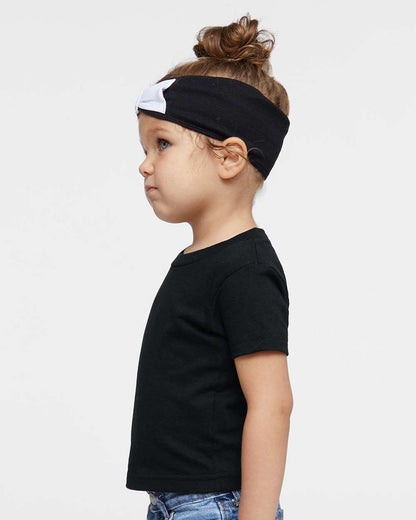 Rabbit Skins Infant Cotton Jersey Tee 3401 #colormdl_Black