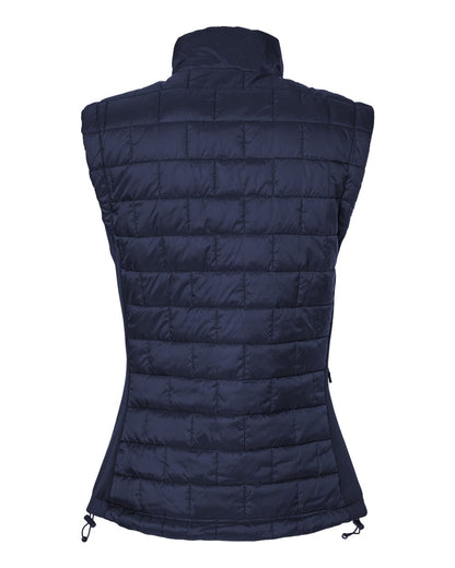 Burnside Women's Elemental Puffer Vest 5703 #color_Navy