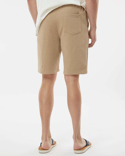 Independent Trading Co. Midweight Fleece Shorts IND20SRT #colormdl_Sandstone