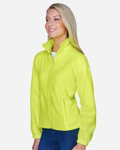 Harriton Women's Full-Zip Fleece M990W #colormdl_Safety Yellow