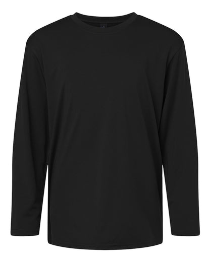 AllPro Youth Pro-Lock Performance Long Sleeve T-Shirt 48400Y #color_Black