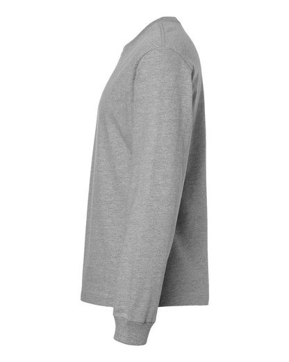 BELLA + CANVAS Unisex 7.5 oz Heavyweight Long Sleeve Tee 4651 #color_Athletic Heather