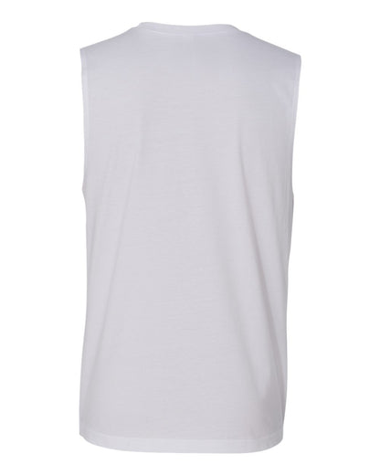 BELLA + CANVAS Jersey Muscle Tank 3483 #color_White